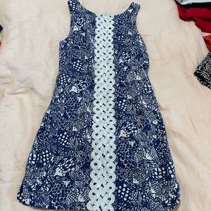 Lily Pulitzer for target sheath dress blue